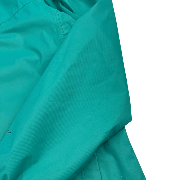 North Face Turquoise Dryvent Waterproof Jacket - Medium