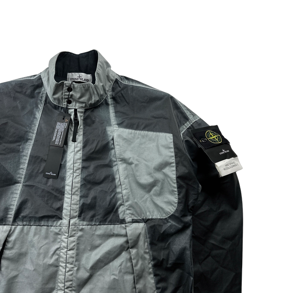 Stone Island 2023 Hand Sprayed Mussola Gommata TC Jacket - Medium