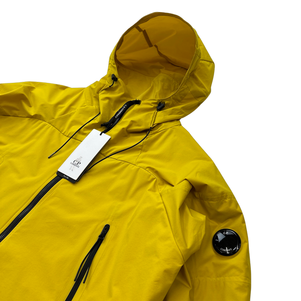 CP Company Yellow Hooded Pro Tek Jacket - 3XL