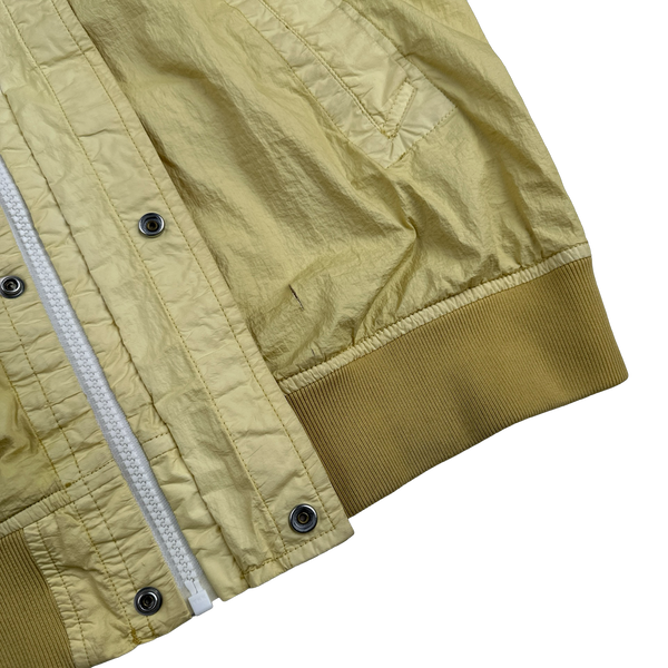 Stone Island 2013 Yellow Membrana TC Hooded Jacket - Medium