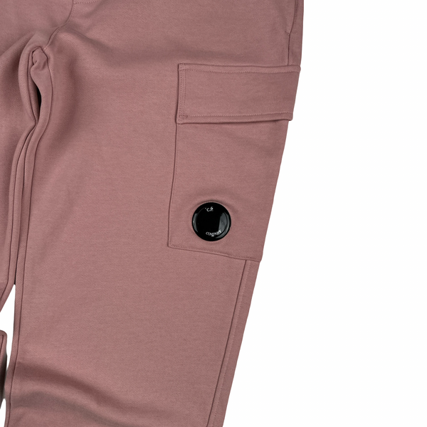 CP Company Pink Cotton Lens Viewer Joggers - XL