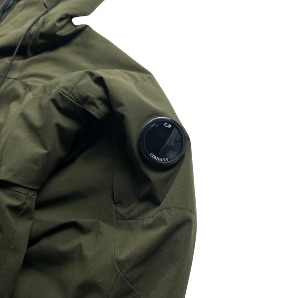 CP Company Khaki Primaloft Lined Pro Tek Jacket - Small