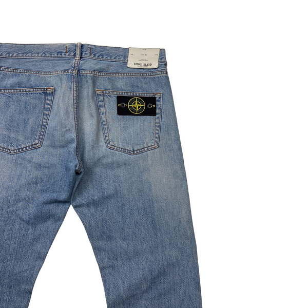 Stone Island 2015 SL Light Wash Denim Jeans  - 32"