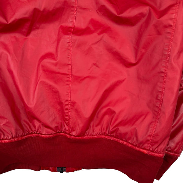 Stone Island 2012 Red 30th Anni Mussola Gommata Padded Jacket - Large