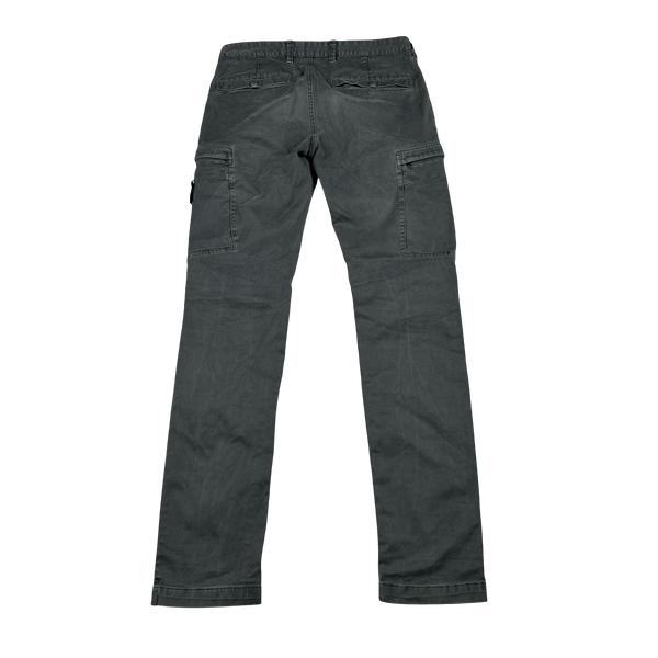 Stone Island 2019 Grey Cotton SK Cargo Trousers - 30"