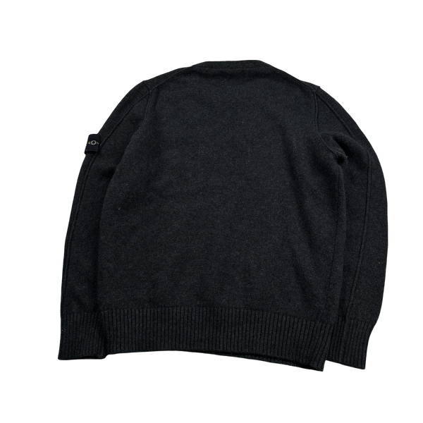 Stone Island 2016 Charcoal Knitted Jumper - XL