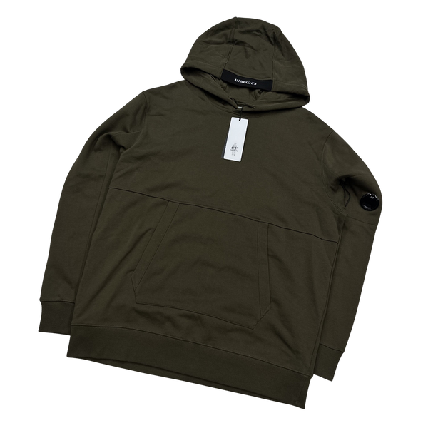 CP Company Khaki Lens Viewer Hoodie - XXL