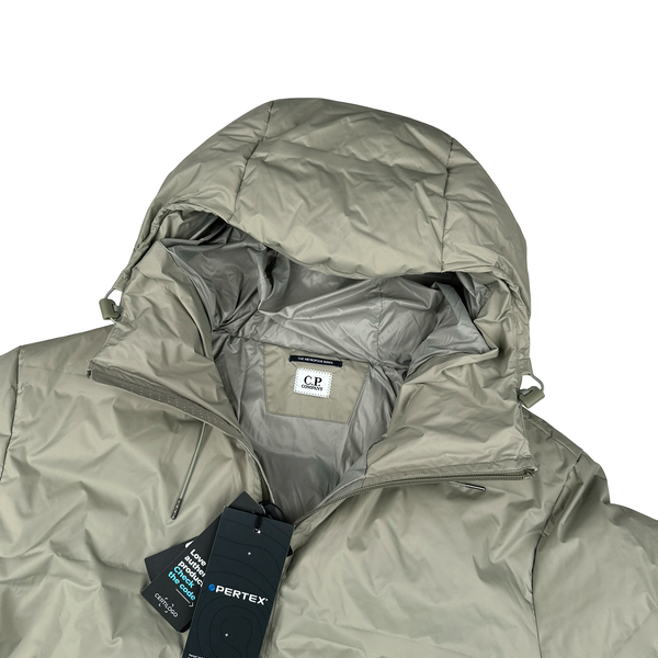 CP Company Metropolis Cream Baffled Primaloft Down Filled Jacket - XL