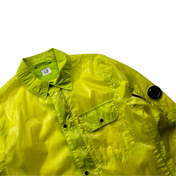 CP Company Yellow Cristal Overshirt - Medium