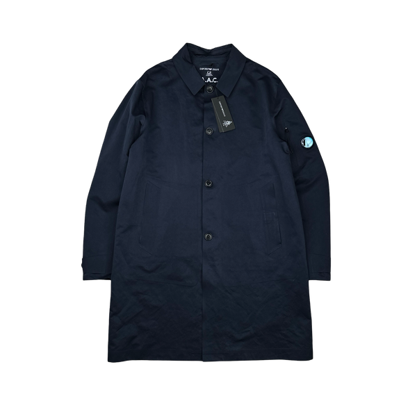 CP Company x Armani A.A.C Navy Long Lens Viewer Jacket - XXL