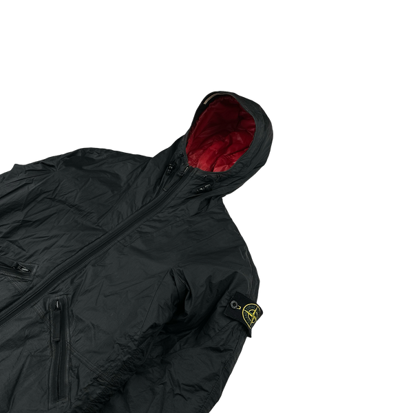 Stone Island 2009 Black Down Filled Puffer Jacket - Small