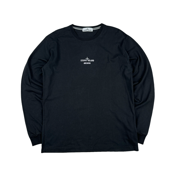 Stone Island 2019 Jock-23 Archivo Long Sleeve T Shirt - Large