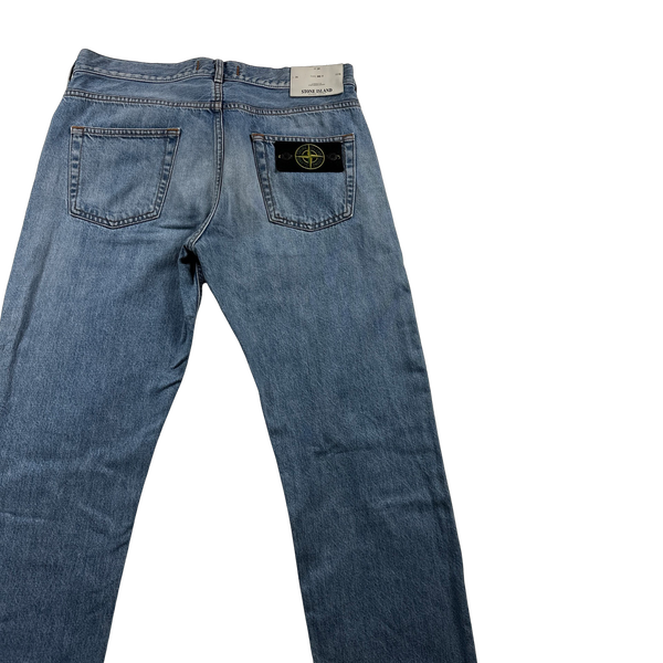 Stone Island 2015 RE T Light Wash Denim Jeans - 30"