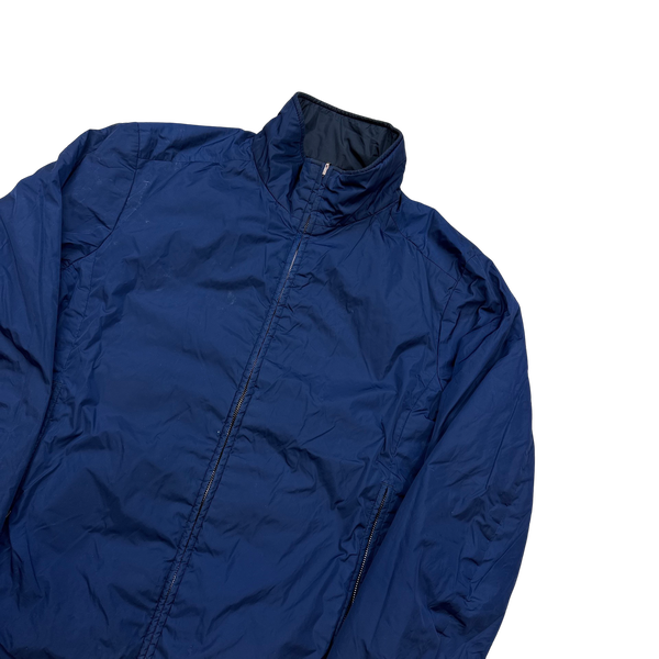 Prada Navy/Blue Reversible Jacket - Large