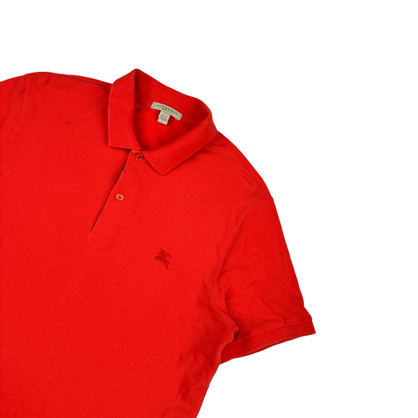 Burberry Brit Spellout Emblem Polo Shirt - Medium