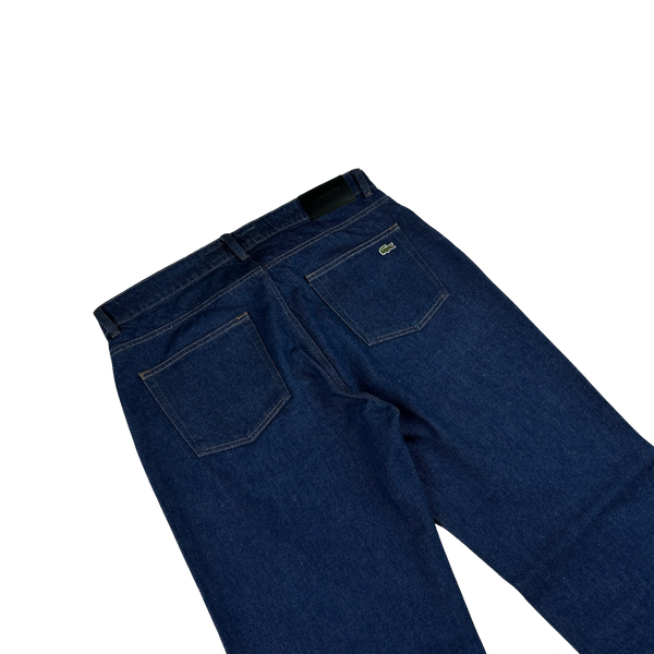 Lacoste Dark Wash Regular Fit Denim Jeans - 34"