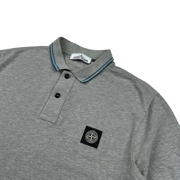 Stone Island 2018 Grey Polo Shirt - XL