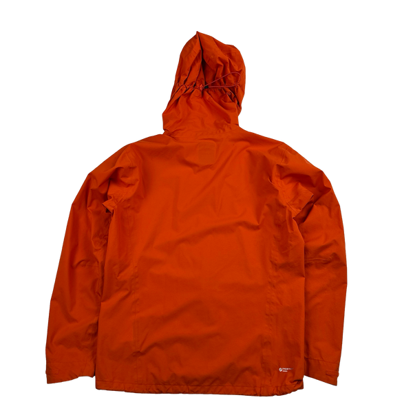 RAB Orange Pertex Sheild Spark Waterproof Rain Jacket - Medium