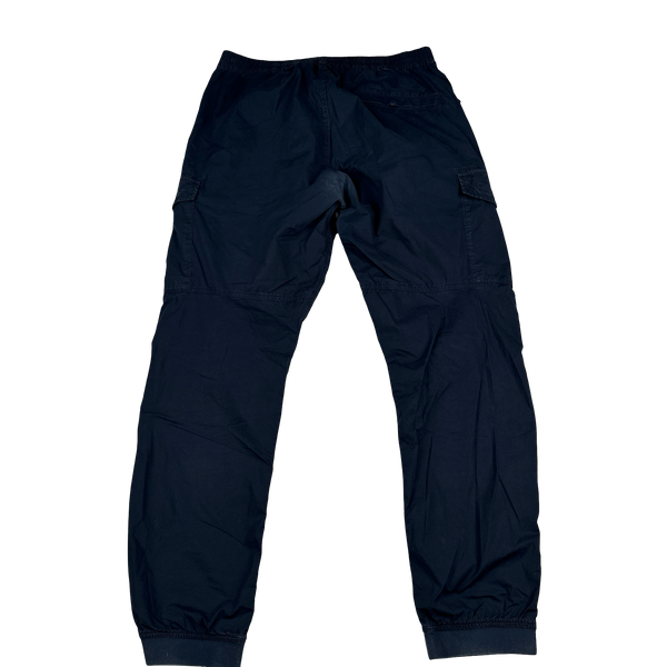 Stone Island 2020 RE T Navy Cargo Trousers - 33"