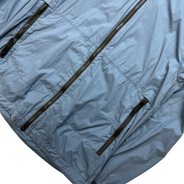 Stone Island 2022 Light Blue Nylon Skin Touch TC Jacket - Medium