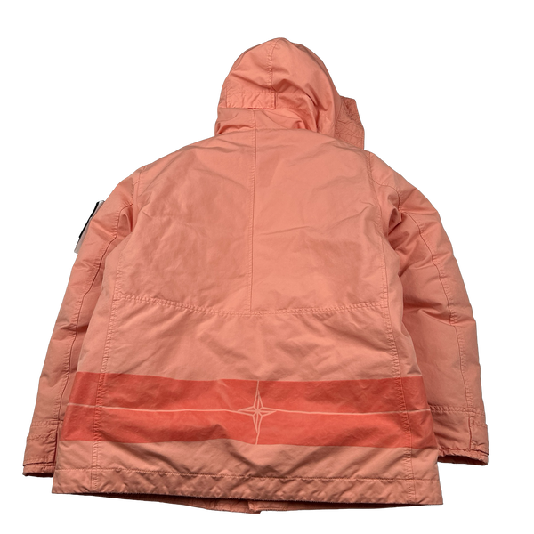 Stone Island 2022 Peach David TC Down Puffer Jacket - Large