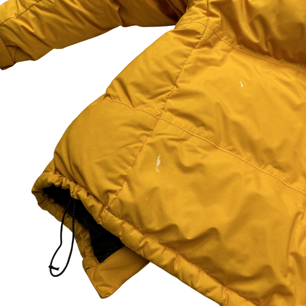 North Face Yellow Summit Series Down Filled Puffer Jacket - Small