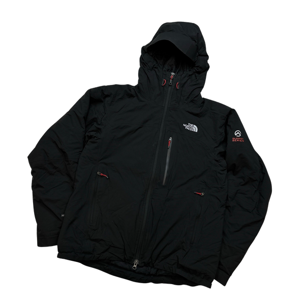 North Face Black Summit Series Down Padded Rain Jacket - Small