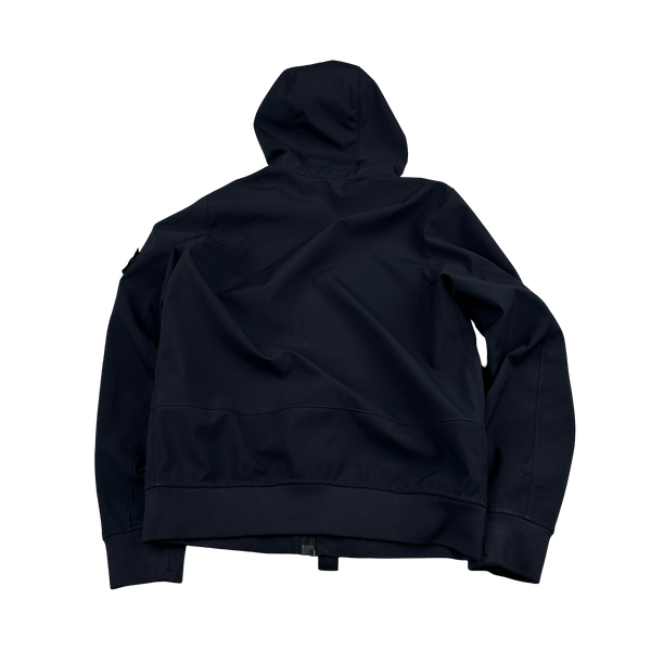 Stone Island 2018 Navy Soft Shell R Jacket - Small