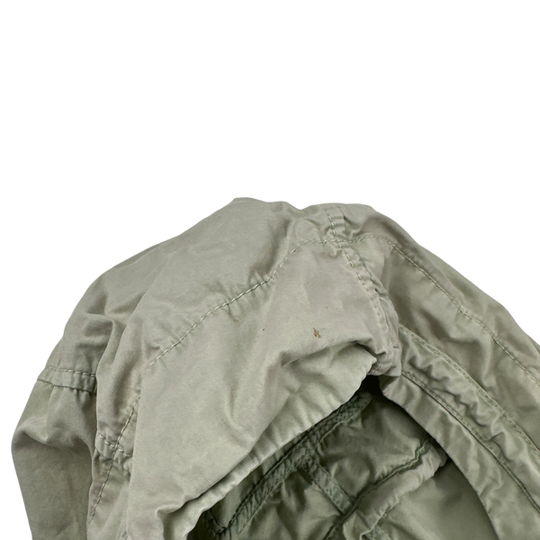 Stone Island 2018 Grey Hooded Overshirt - Large