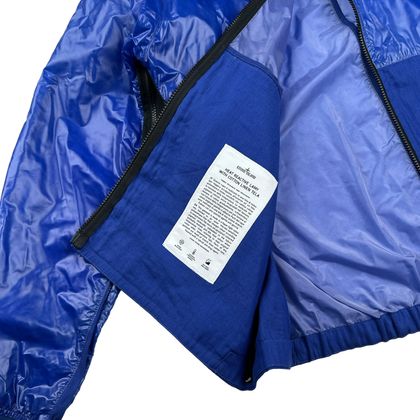 Stone Island 2022 Heat Reactive Lamy Linen Tela Jacket - Large