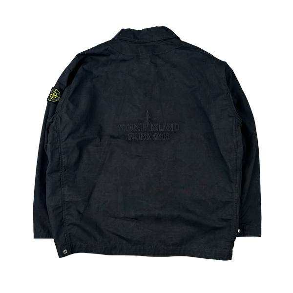 Supreme X Stone Island Reactive Ice Camo Ripstop Jacket - Medium