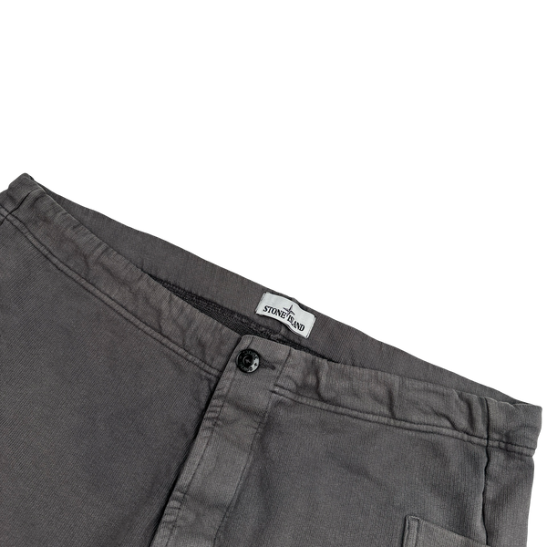 Stone Island 2015 Grey Thick Cotton Cargo Shorts - XXL