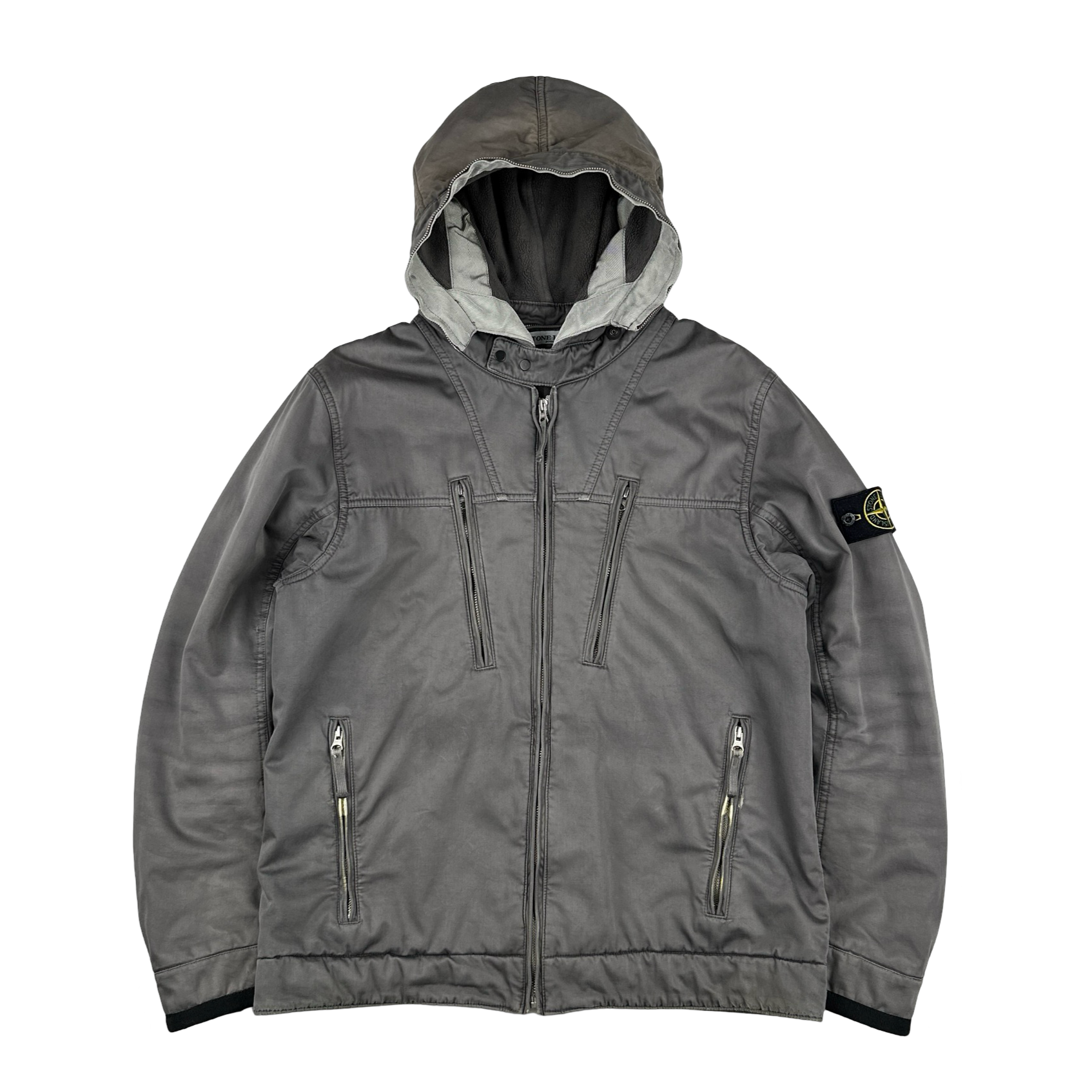 Stone Island Grey 2010 Raso Gommato Jacket - Large – Mat's