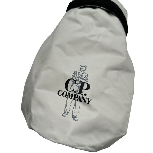 CP Company Grey Thick Nylon Spellout Mini Bag
