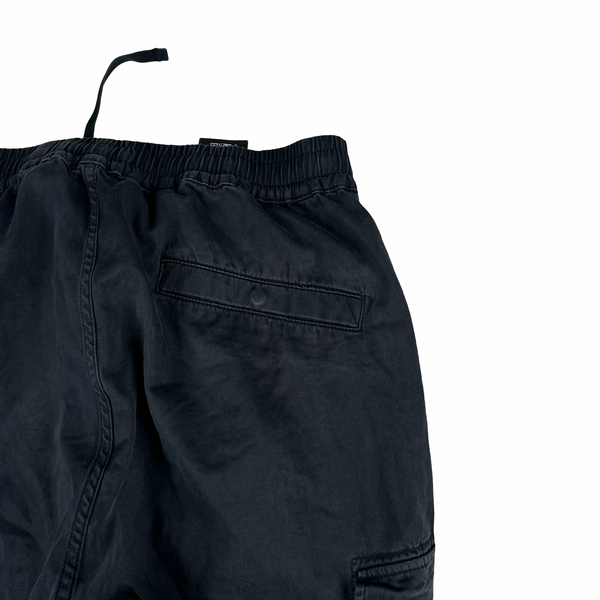Stone Island 2019 Black Cargo RE T Trousers - Medium