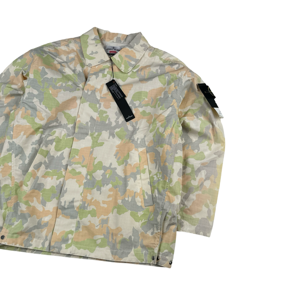 Supreme X Stone Island Reactive Ice Camo Ripstop Jacket - Medium