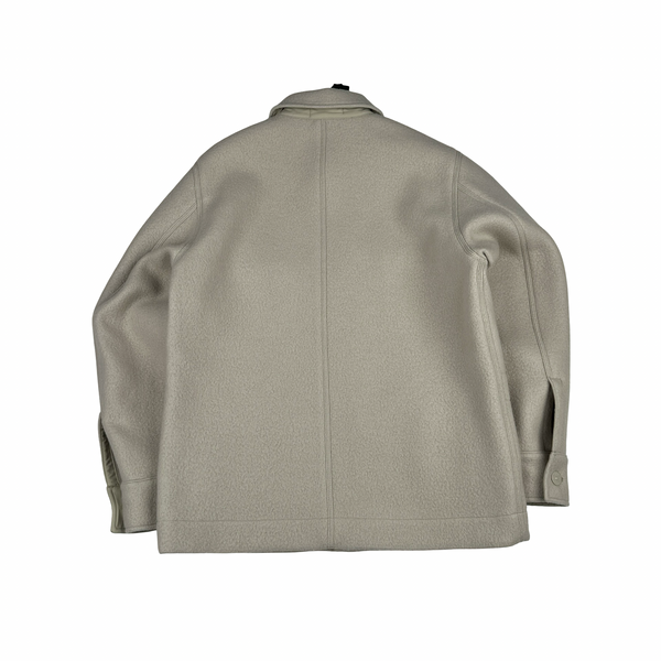 Stone Island 2024 Cashmere Blend Heavy Melton  Ghost Jacket - Large