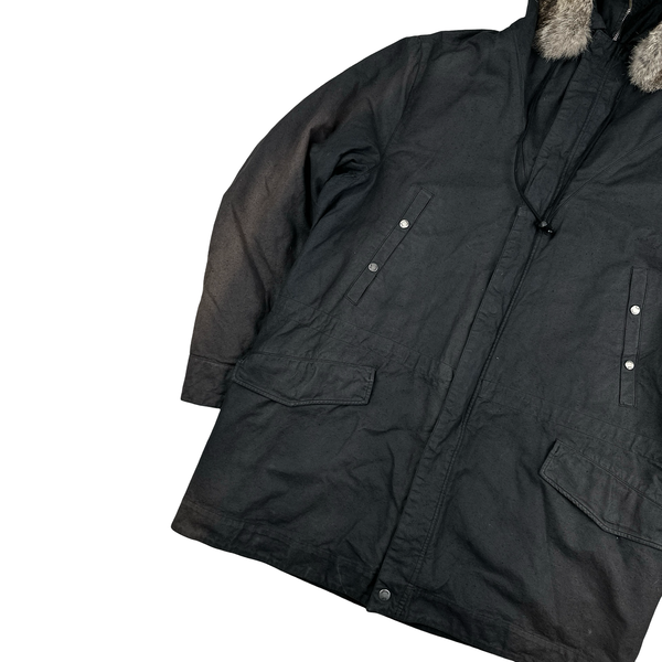 CP Company Vintage 2004 Fur Hooded Explorer Parka Jacket - 3XL