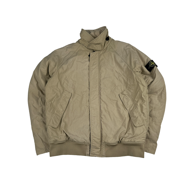 Stone Island 2012 30th Anniversary Reps Nylon Down Quilted Collared Jacket - XXL
