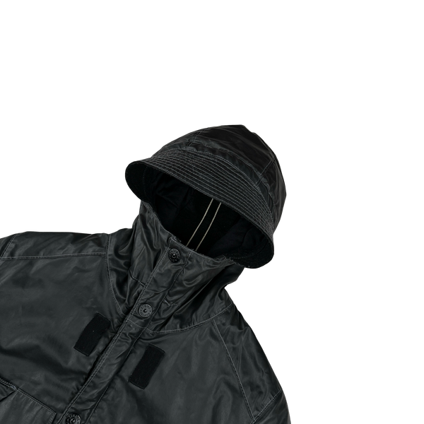 Stone Island 2010 Black Waxed Ice 2 Jacket - Small – Mat's Island