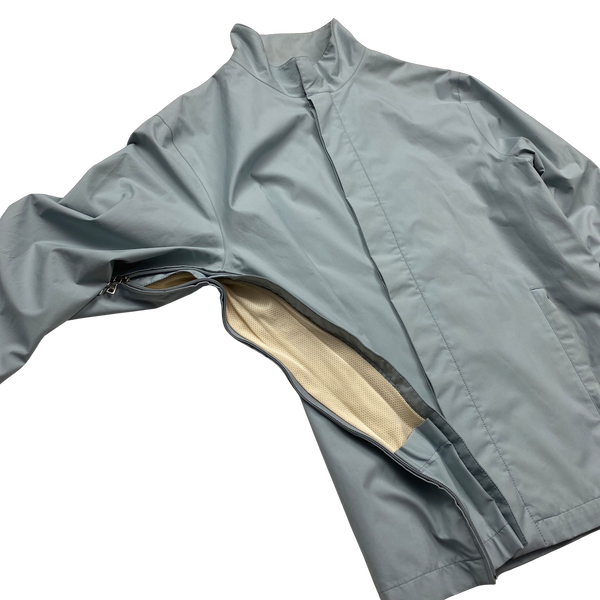 Prada Blue Goretex Harrington Jacket - XXL