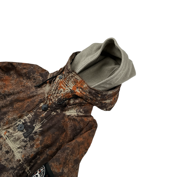 Stone Island 2019 Paintball Camo Pullover Cordura Jacket - Medium