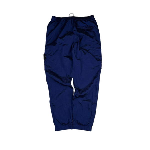 Stone Island 2022 Navy Type Re-T fit  Nylon Metal Trousers - 36"