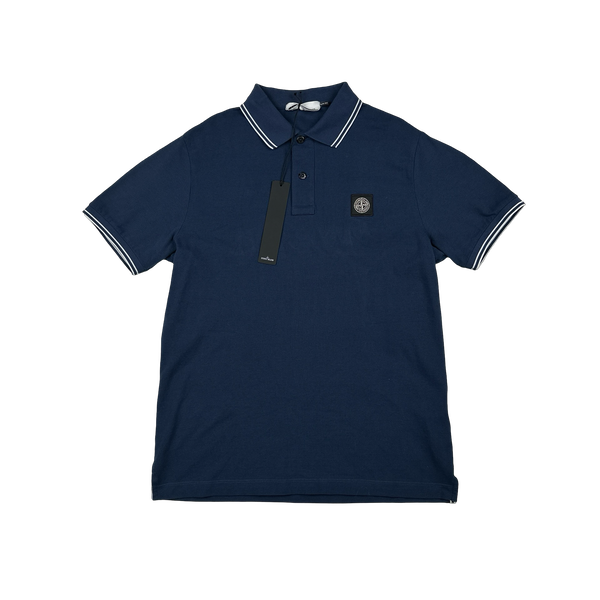 Stone Island 2018 Navy Polo Top - Large