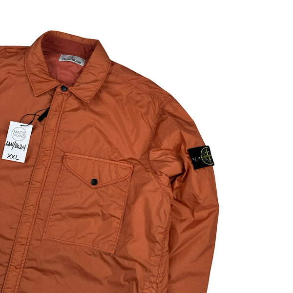 Stone Island 2022 Garment Dyed Crinkle Reps R NY Primaloft TC Jacket - XXL