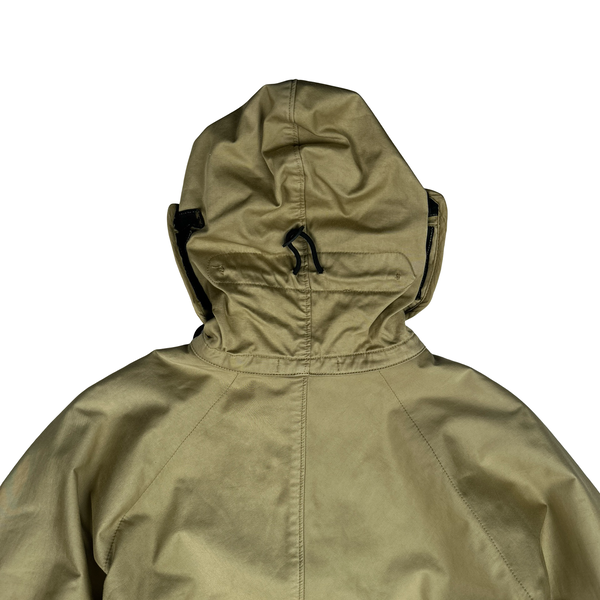Stone Island 2004 Beige Raso Floccato Riot Mask Sniper Jacket - Medium