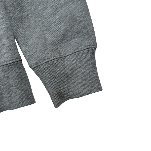CP Company Grey Cotton Goggle Hoodie - Large