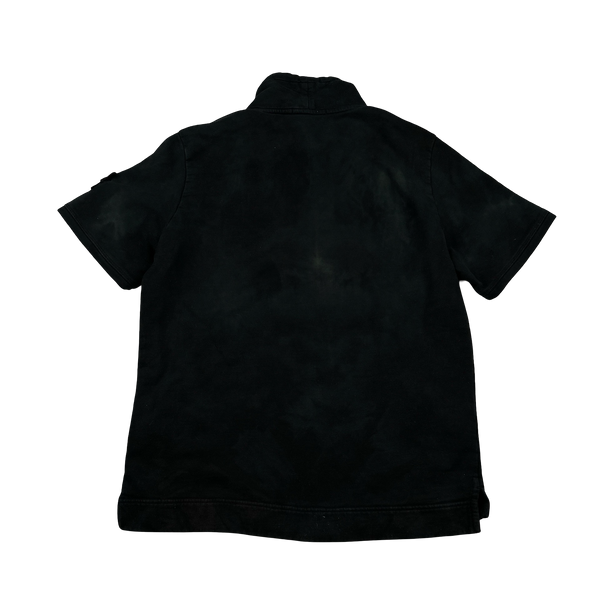 Stone Island 2018 Black Pullover Short Sleeve Jumper - Medium