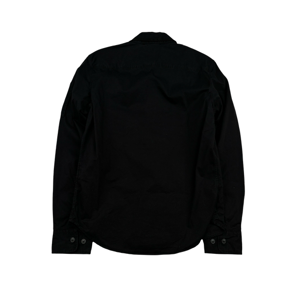 CP Company Black Cotton Overshirt - XS