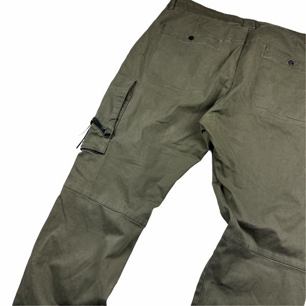 CP Company Khaki Regular Fit Cargo Trousers - XXL
